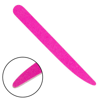 Pilnik do paznokci infinity slim 100/100 neon pink organic drewniany No Name