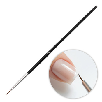 Pędzelek do zdobień czarny NTN Premium rozmiar 00