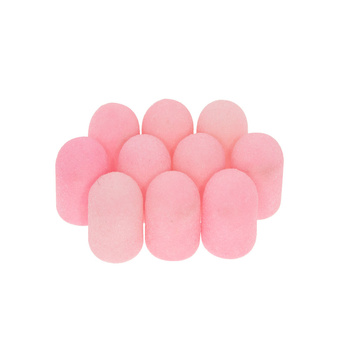 Kapturki do pedicure 7mm gradacja 60 100szt Fabric Podo AlleMed Różowy Pink