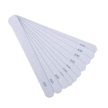 Nakładki ścierne zamienne do pilnika metalowego prostego (kolor zebra) gradacja 100 10szt