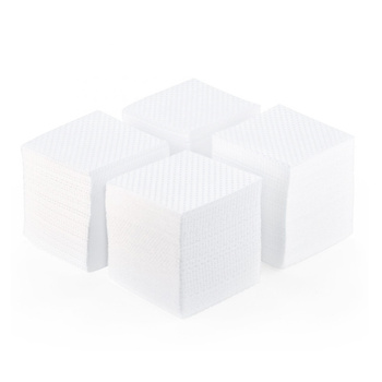 Perforowane waciki bezpyłowe do paznokci AlleMed 5x5 cm 500 szt