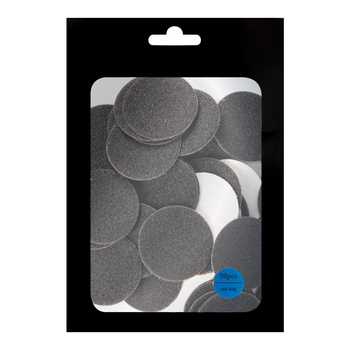 Nakładki ścierne tarcze wymienne 150 grit do PodoDisk rozmiar L 25 mm 50 szt