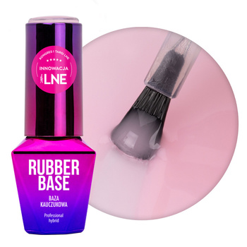 Baza kauczukowa LED/UV Rubber Base Cover Molly Nails Cool Nude HEMA/Di-HEMA Free 10g