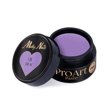 Pasta do zdobień ProArt Paste Molly Nails Lilac HEMA/Di-HEMA Free 5g Nr 11