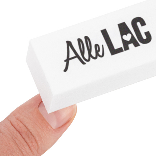 Bloczek blok polerski AlleLac 240/240 Standard biały 1 szt