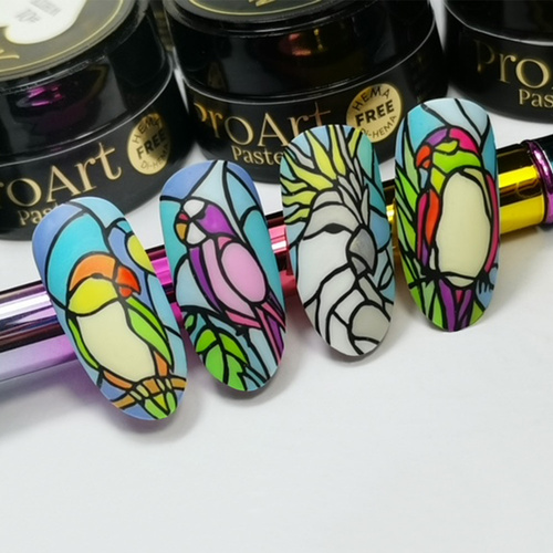 10+1gratis Pasta do zdobień ProArt Paste Molly Nails Light Pink HEMA/Di-HEMA Free 5g Nr 10