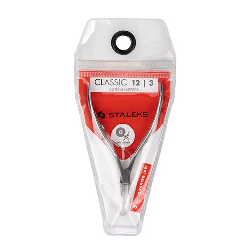 Cążki do skórek Staleks Classic 12 3 mm