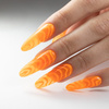 5+1gratis Kolorowy top bez przemywania top no wipe Crystal Glass Molly Nails Orange HEMA/Di-HEMA Free 10g