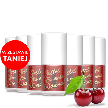 100sztuk Oliwka okazjonalna do skórek i paznokci o zapachu wiśni 5 ml