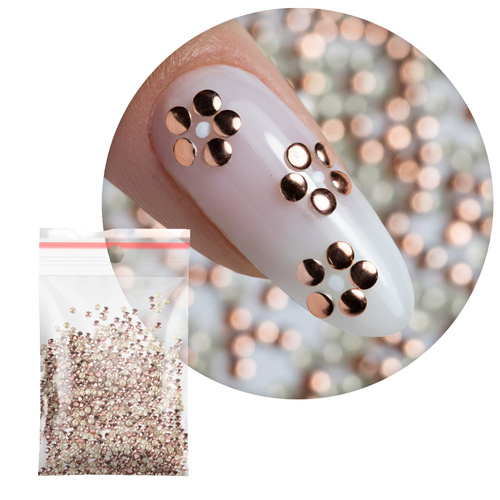 ShinePins gładkie ćwieki błyskotki ozdoby do paznokci mini NTN Premium Nr 11 5g