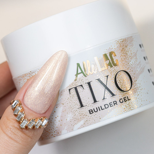 10+1gratis Żel budujący z tiksotropią AlleLac Tixo Builder Gel GoldSecco 45g