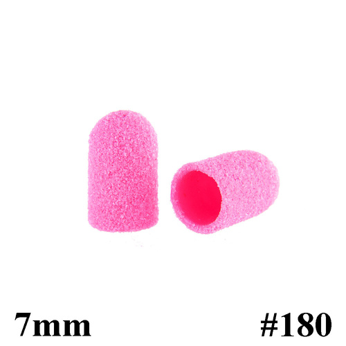 Kapturki do pedicure 7 mm gradacja 180 100szt ABS Podo AlleMed Różowy Pink