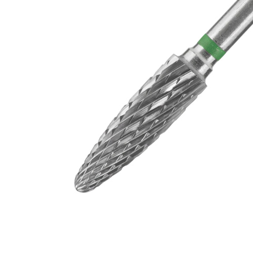 Frez z węglika spiekanego stożek okrągły zielony Staleks Expert 4/14mm