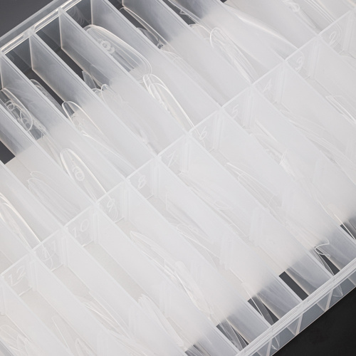 Sandwich Dual Forms Podwójne Dual Formy owal W557 Molly Nails 240 szt