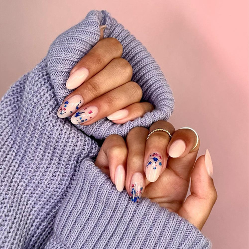 Żel budujący do paznokci Porcelain Sparkle Gel Laskovska light nude MollyLac 50g