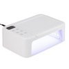 Lampa do paznokci z podpórką UV/LED 168W No Name do lakierów hybrydowych żeli i akrylożeli biała Z22