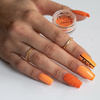 Pyłek do paznokci Orange Paradise MollyLac 1 g Nr 6