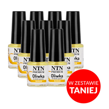 100sztuk Oliwka do skórek i paznokci NTN o zapachu Bananowym 5 ml Nr 11