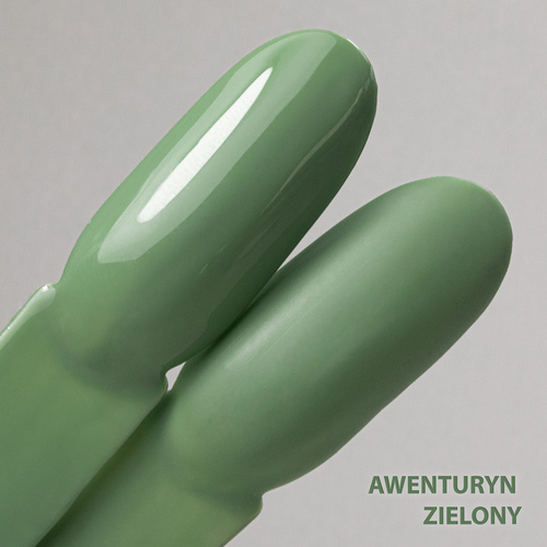 Lakier hybrydowy LED/UV Gel Polish Molly Nails by Ewelina Staszak Talizman T8 Awenturyn zielony HEMA/Di-HEMA Free 7g