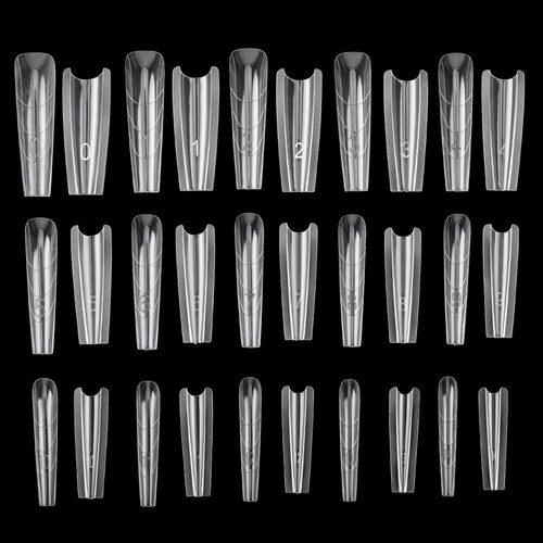 Sandwich Dual Forms Podwójne Dual Formy trumienka W555 Molly Nails 240 szt