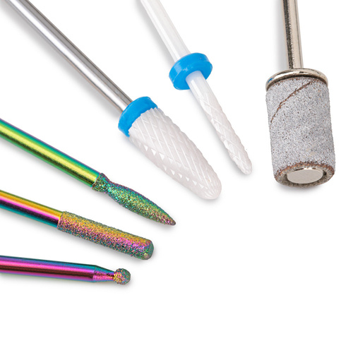 Frezarka do paznokci 65W No Name do manicure pedicure biało-czarna M5 35 000 obrotów