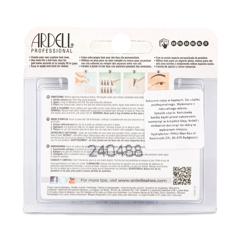 Kępki rzęs Ardell Individual Duralash Regular Medium Black 56szt