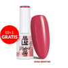 10+1gratis Lakier hybrydowy LED/UV Gel Polish Reds R4 Fire Red AlleLac HEMA/Di-HEMA Free 6g