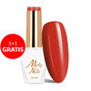 5+1gratis Lakier hybrydowy Molly Nails Elite Women Crimson HEMA/Di-HEMA Free 8g Nr 42