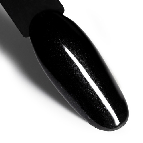 Pyłek lustrzany efekt do zdobień paznokci Glass Effect AlleLac Black Nr 12