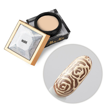 Creative Flow Color Gel  - kreatywny NailArt żel do efektu topniejących, miękkich wzorów Molly Nails Nude HEMA/Di-HEMA free 5 g