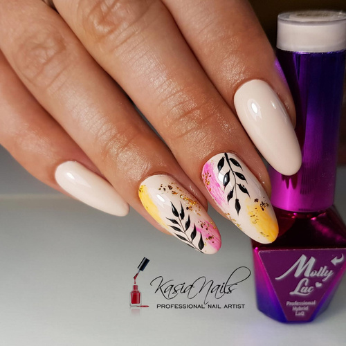 5+1gratis Lakier Hybrydowy MollyLac Delicate Woman A Subtle Woman 10g Nr 68