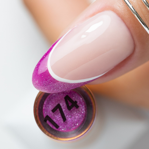 5+1gratis Lakier hybrydowy Molly Nails Neon Flashy Cat Eye HEMA Free 8g Nr 174