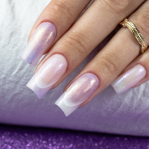 Lakier hybrydowy MollyLac Mermaid Whispers Sea Angel 10g Nr 599