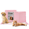 Podkłady mata maty chłonne dla psa nauka sikania higiena czystość AlleMed 50 szt. 60x90 cm różowe