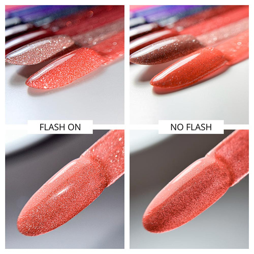 Lakier hybrydowy Molly Nails Duo Flashing Lights Everlasting HEMA/Di-HEMA Free 8g Nr 608