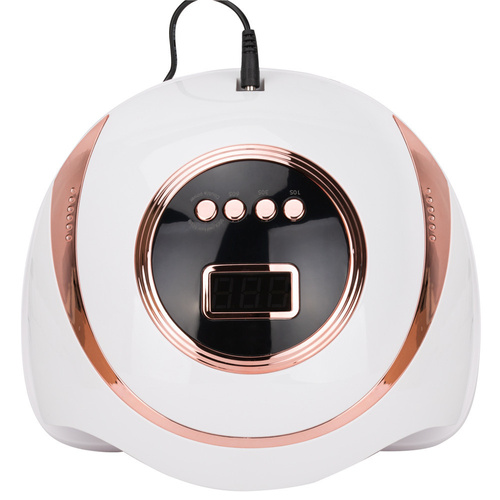 Lampa do paznokci dual UV/LED 220W No Name do lakierów hybrydowych żeli i akrylożeli biała Z7