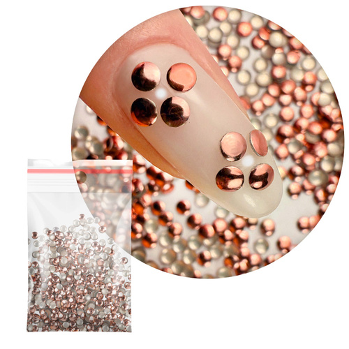 ShinePins gładkie ćwieki błyskotki ozdoby do paznokci large NTN Premium Nr 4 5g