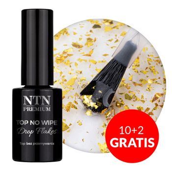10+2gratis Top Drop Flakes Golden top no wipe bez przemywania NTN Premium 7g