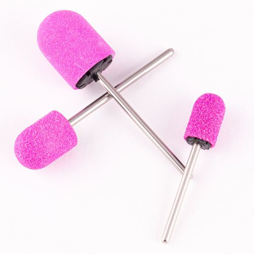 Nośnik trzpień gumowy na kapturki do pedicure 7 mm