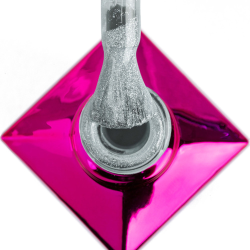 Lakier hybrydowy świecący w ciemności kocie oko MollyLac Night Glowing Precious HEMA/Di-HEMA Free 10g Nr 677