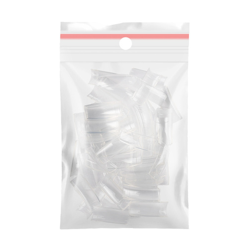 Tipsy szklane krótka kieszonka uzupełnienie rozmiarów nr 4. 60 szt.