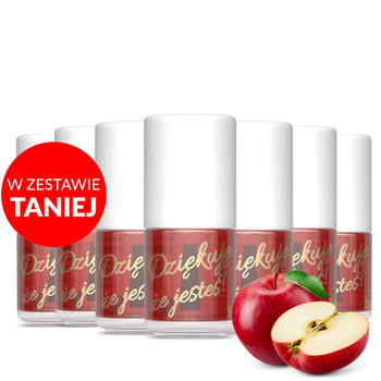 100sztuk Oliwka okazjonalna do skórek i paznokci o zapachu czerwonego jabłka 5 ml