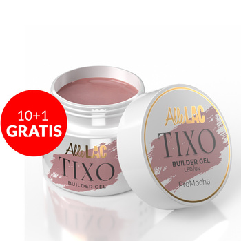 10+1gratis Żel budujący z tiksotropią AlleLac Tixo Builder Gel ProMocha 45g