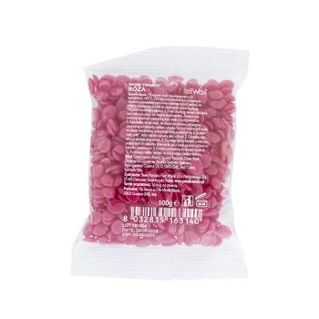 Wosk twardy w dropsach niskotemperaturowy do depilacji bezpaskowej ItalWax rose Film Wax 100 g