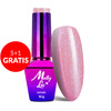 5+1gratis Lakier hybrydowy MollyLac Bling it on! Diamond Skin 10g Nr 503