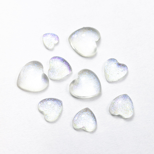 Ozdoba do paznokci serca 3D Molly Nails Nr 1 40szt