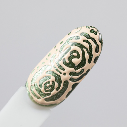 Creative Flow Color Gel  - kreatywny NailArt żel do efektu topniejących, miękkich wzorów Molly Nails Oat Milk HEMA/Di-HEMA free 5 g