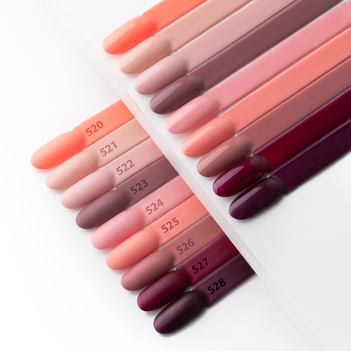 Lakier hybrydowy Molly Nails I'm Nudelover Mahogany HEMA/Di-HEMA Free 8g Nr 523