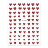 Naklejki do paznokci cienkie samoprzylepne serduszka JO-968