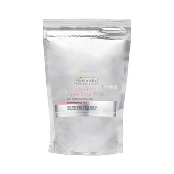 Ultra łagodząca maska algowa do twarzy Bielenda z glinką okrzemkową zapas 190 g